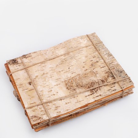Birch bark sheets 20 x 15 cm x 8 pcs
