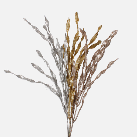 Decorative twig with glitter