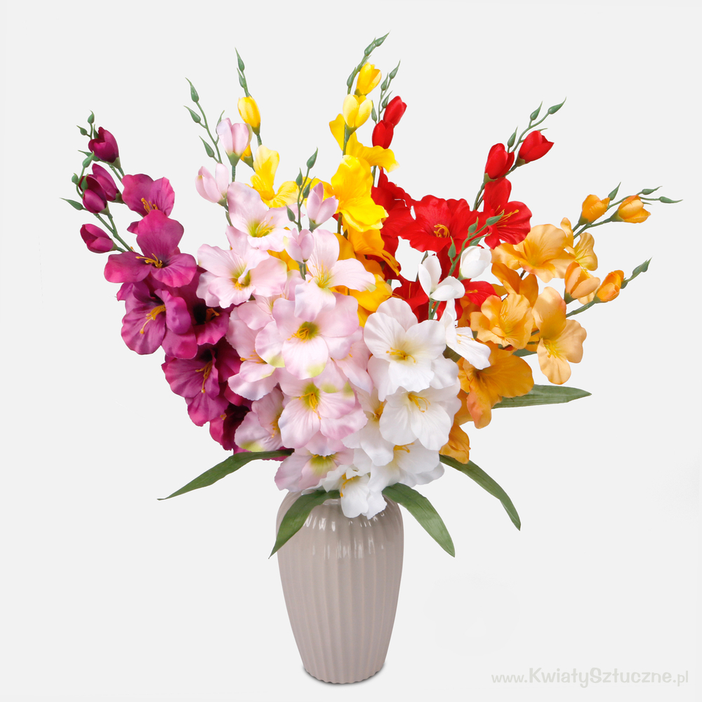 Gladiolus satin L350M Artificial gladiolus stem