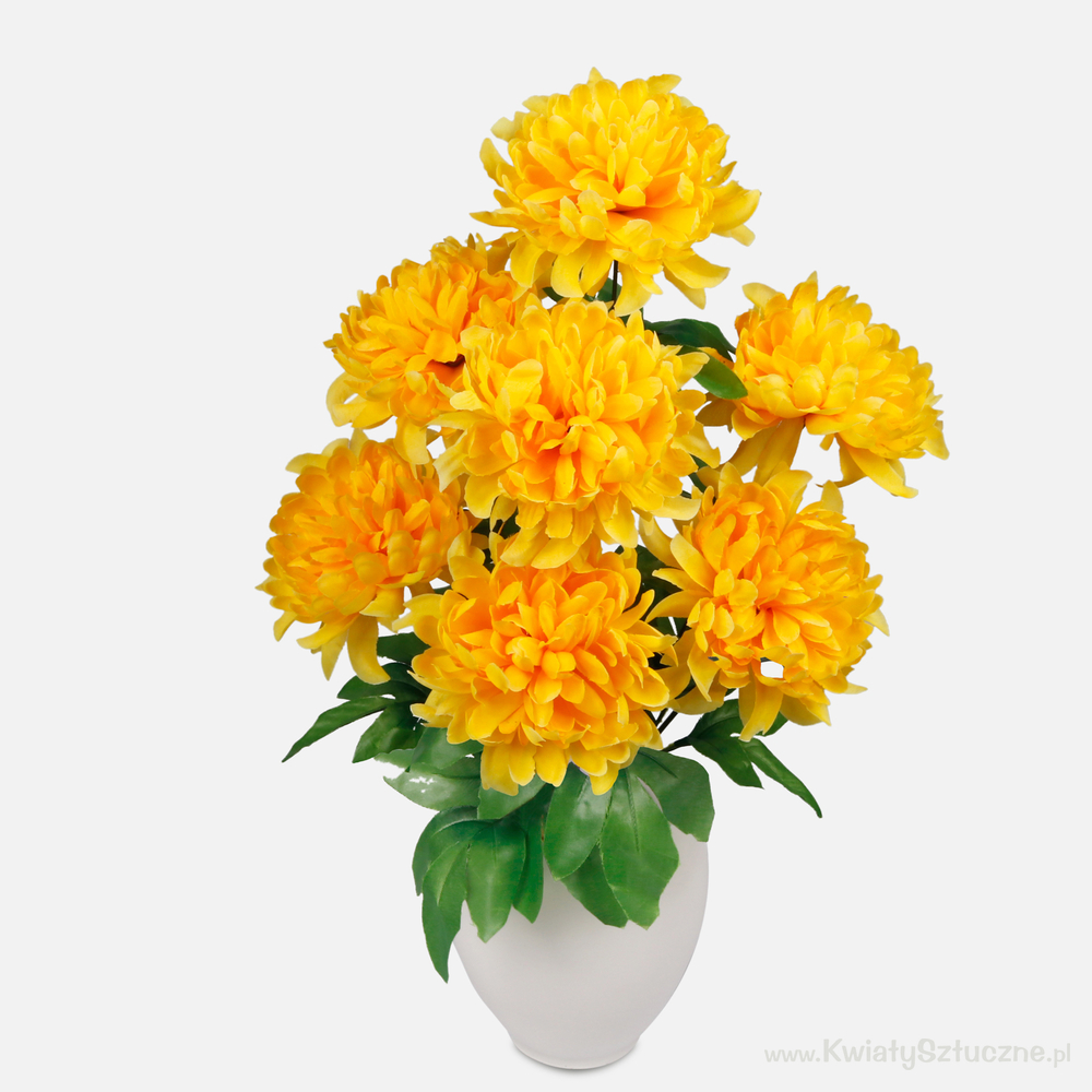 Chrysanthemum x 7 Q314 Artificial chrysanthemum bouquet Artificial