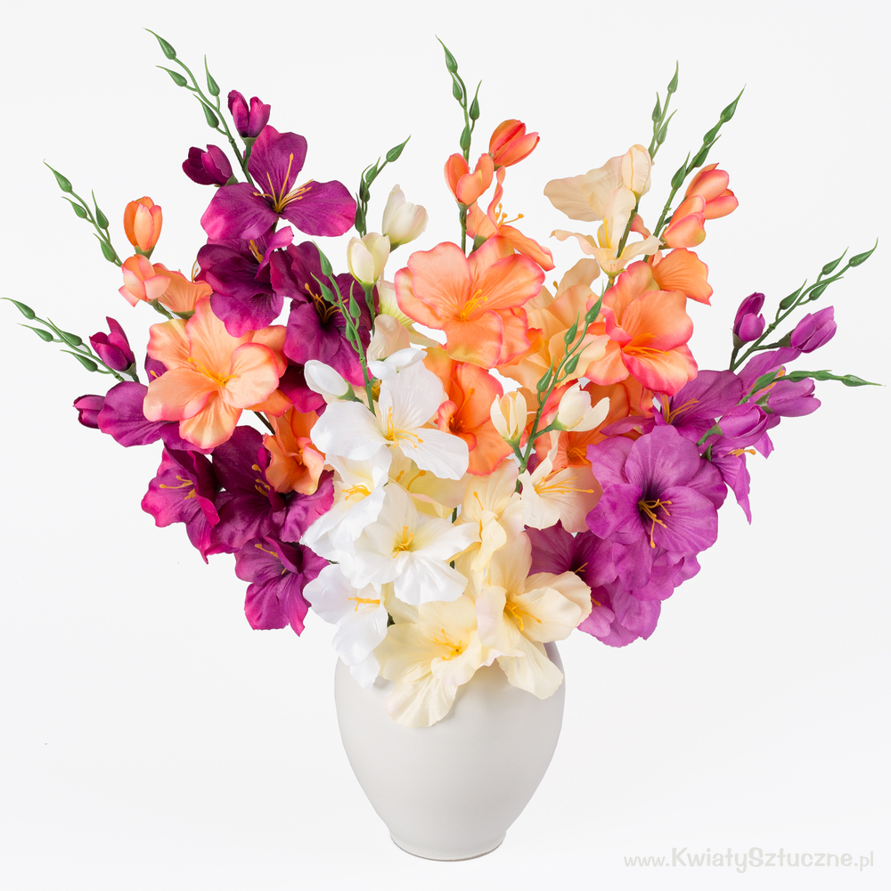 Gladiolus satin G190 Artificial gladiolus stem Artificial Flowers