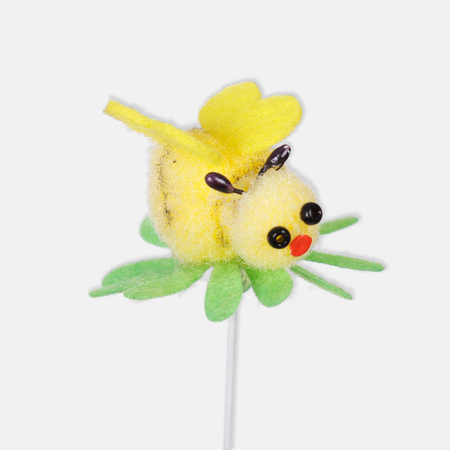 Bee on a stick