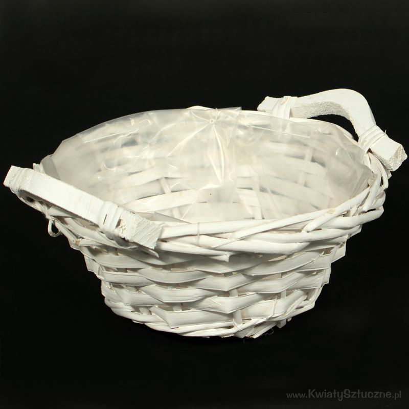 Bleached wicker basket Y308 Basket and casing