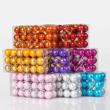 Christmas baubles x 36 pcs