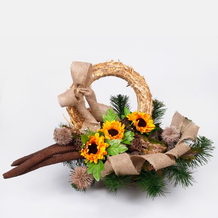 Composition with sunflower