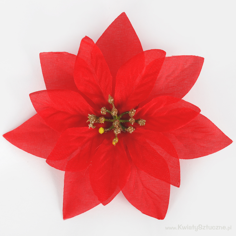 Poinsettia W360S Artificial poinsettia head