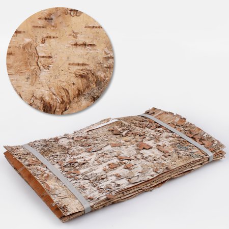 Birch bark sheets 42 x 27 cm x 6 pcs